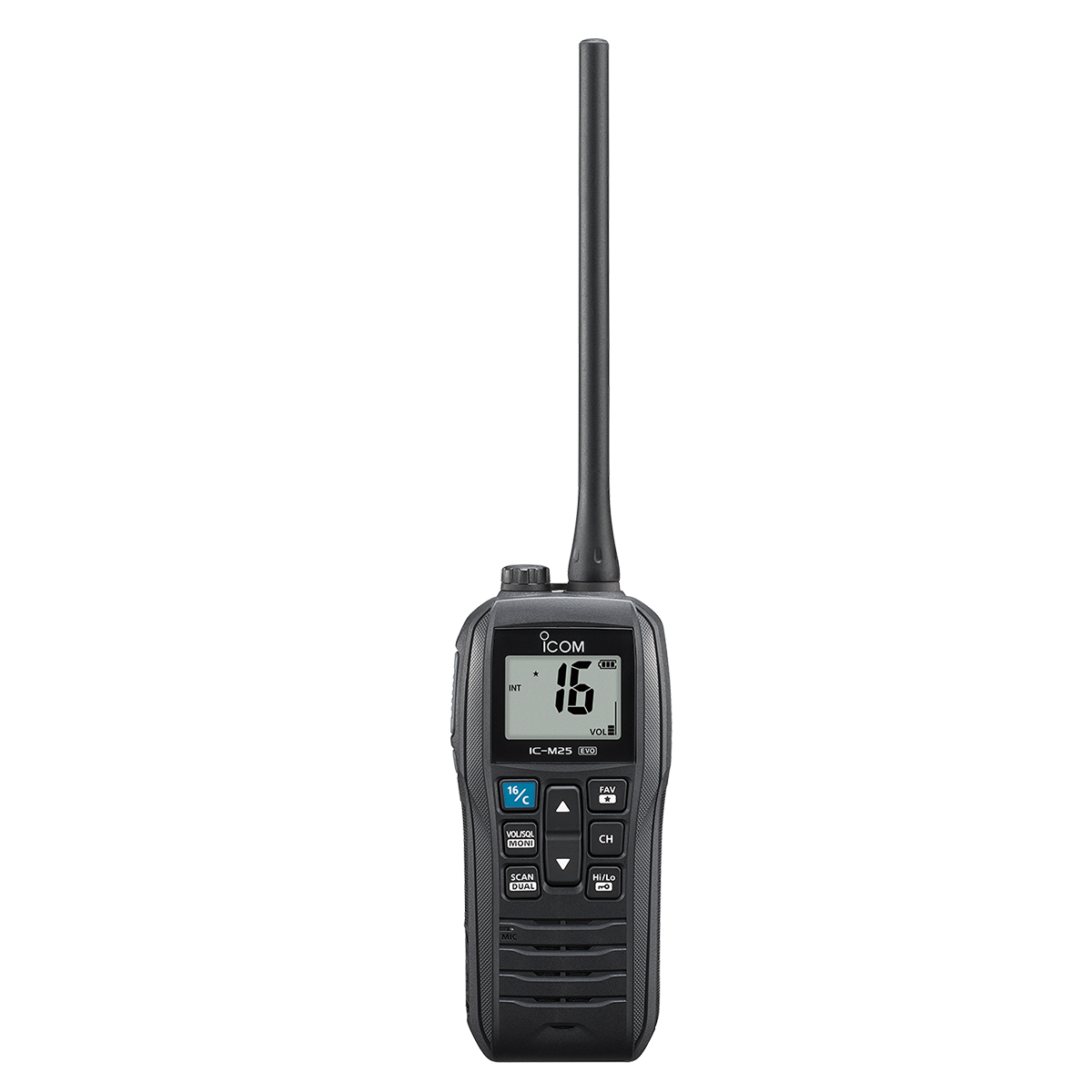Icom Mit's Icom IC-M25EURO EVO – Schwimmfähiges UKW-Marine-Handfunkgerät mit USB-C ...