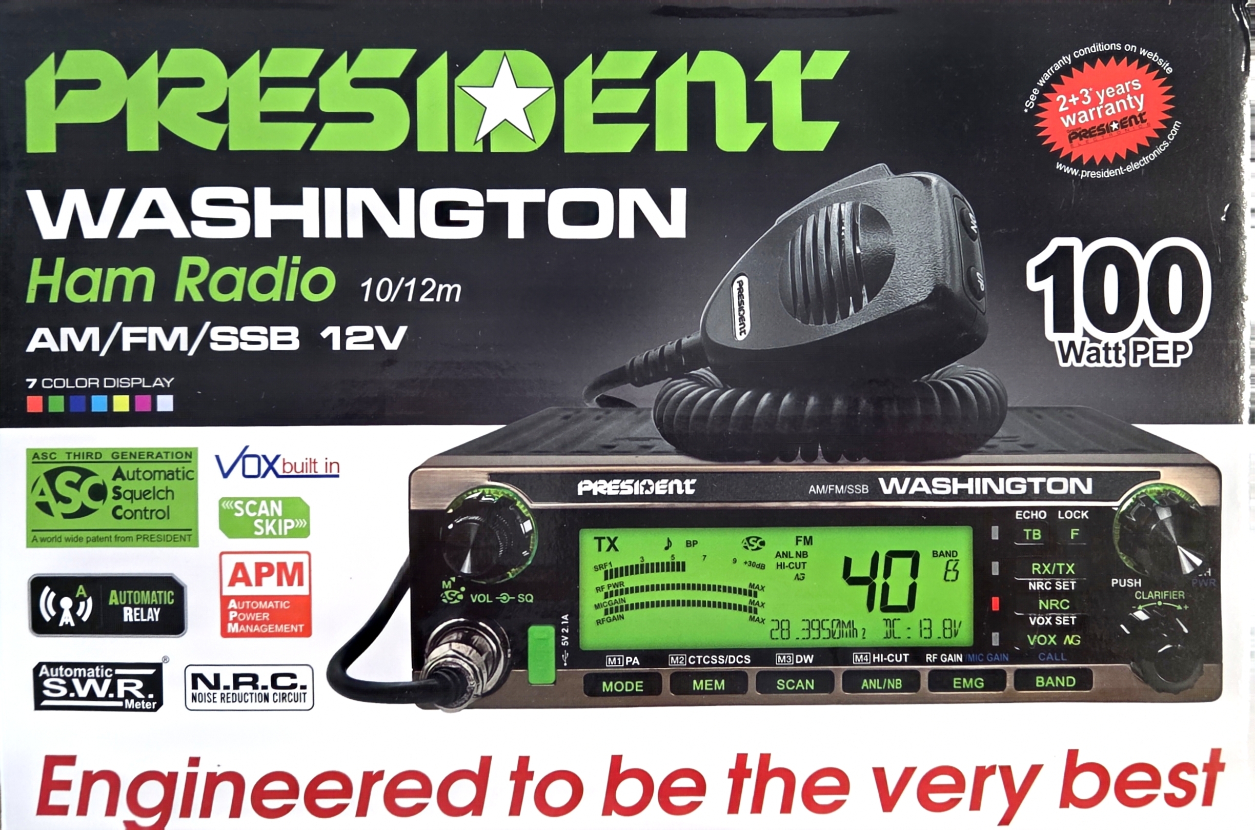 president-washinton-100-watt