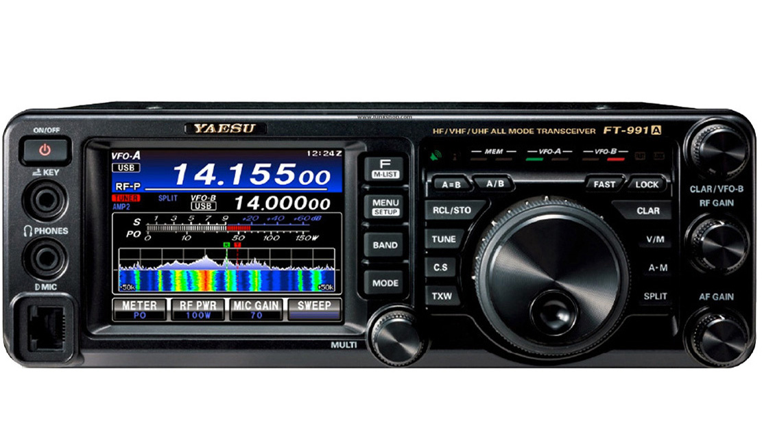 Yaesu FT-991A HF/50/144/430 MHz Transceiver mit C4FM.